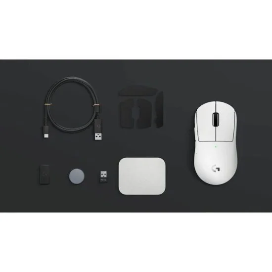 Logitech PRO X SUPERLIGHT 2c Compact Wireless Gaming Mouse - White